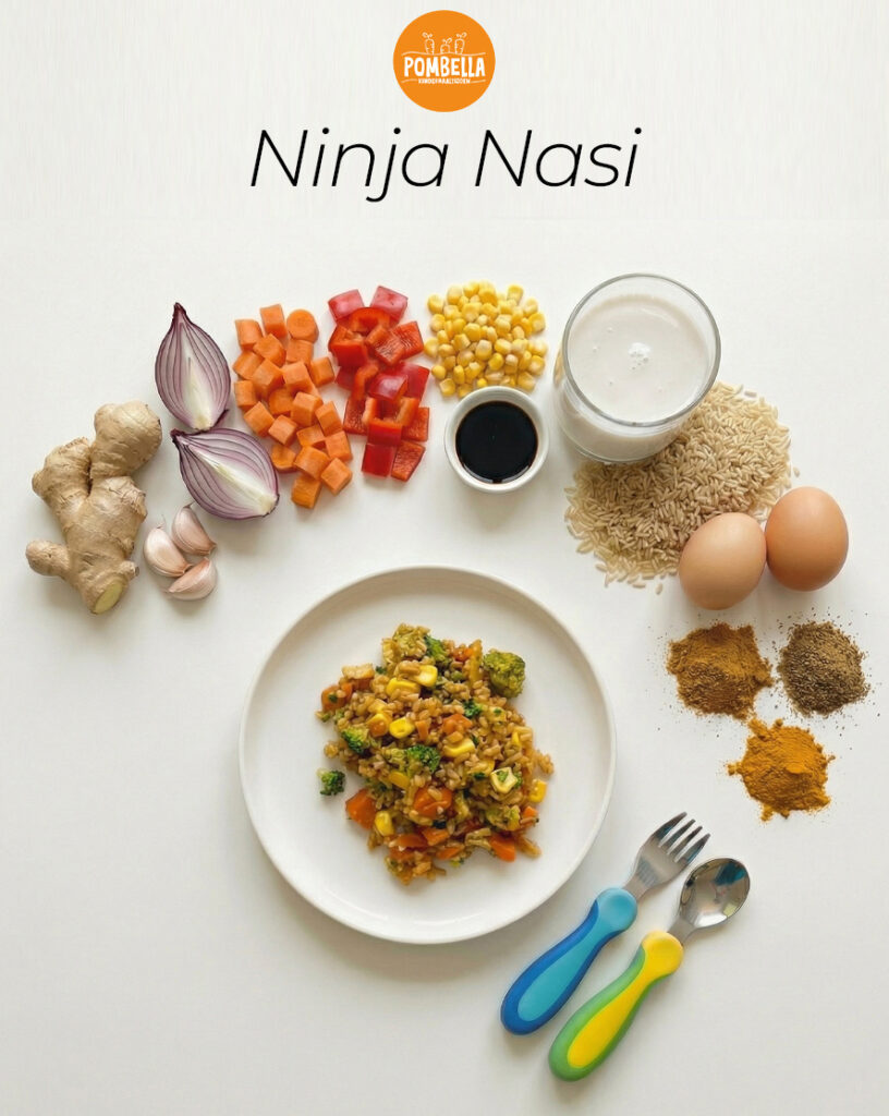 Pombella Kindermaaltijden: Ninja Nasi