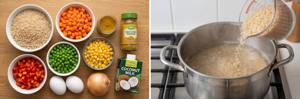 Recept: Milde Groenterijst met Ei en Veel Groente