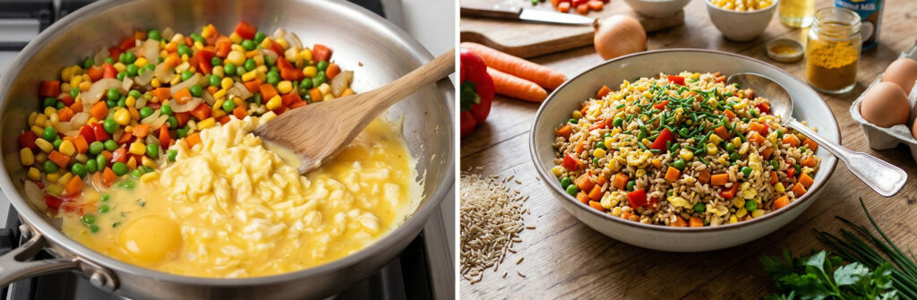 Recept: Milde Groenterijst met Ei en Veel Groente